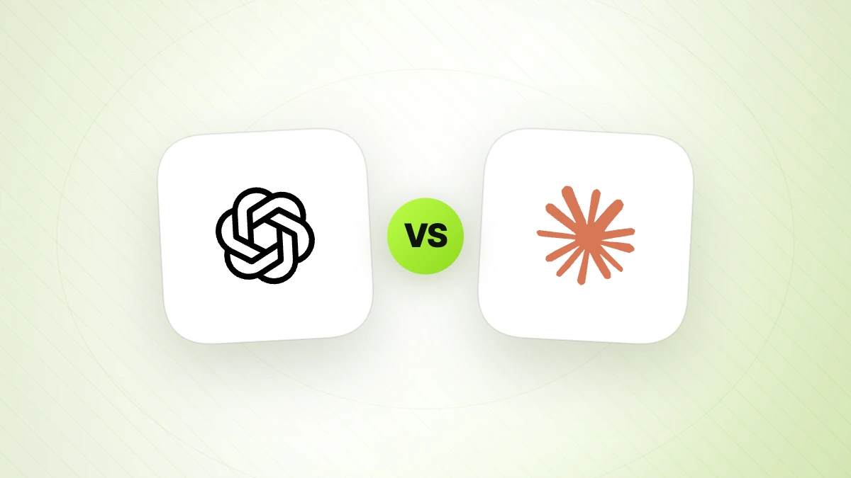 ChatGPT logo versus Claude logo